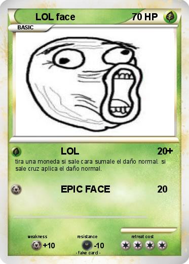 Pokemon LOL face
