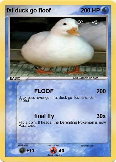 Pokemon fat duck go floof