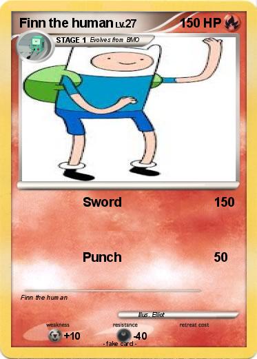 Pokemon Finn the human