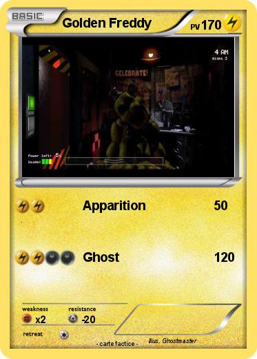 Pokemon Golden Freddy