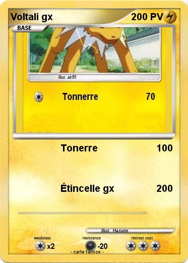 Pokemon Voltali gx