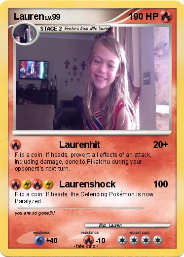 Pokemon Lauren