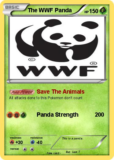 Pokemon The WWF Panda