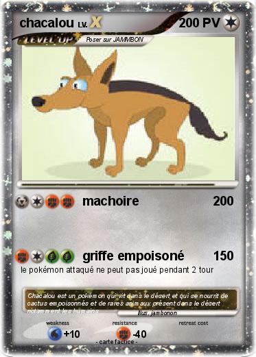 Pokemon chacalou