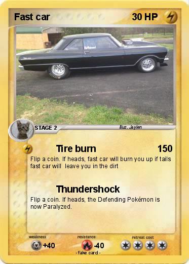 Pokemon Fast car