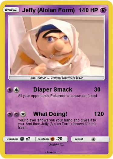 Pokemon Jeffy (Alolan Form)