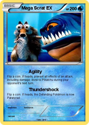 Pokemon Maga Scrat EX