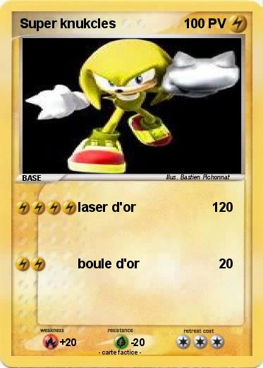 Pokemon Super knukcles