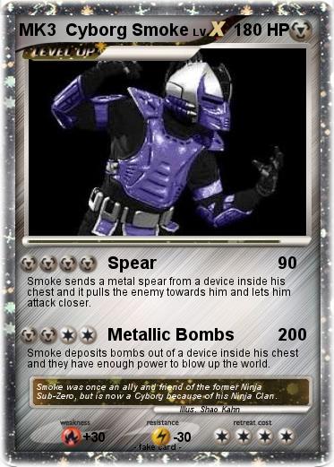 Pokemon MK3  Cyborg Smoke