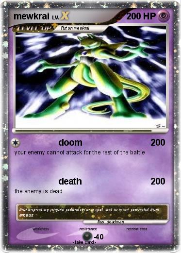 Pokemon mewkrai
