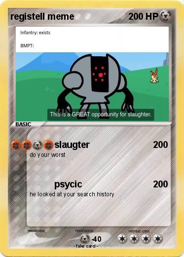 Pokemon registell meme