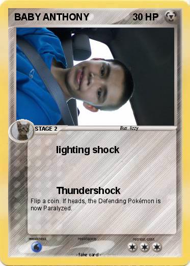Pokemon BABY ANTHONY