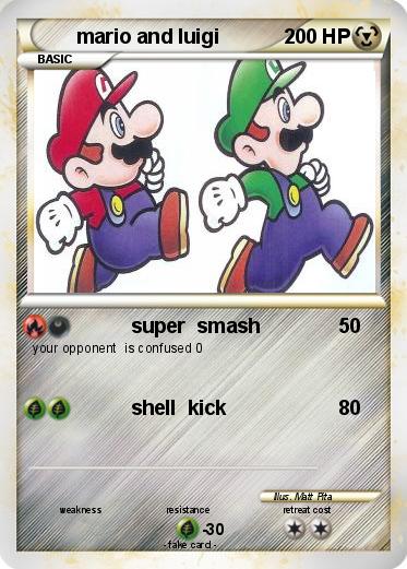 Pokemon mario and luigi