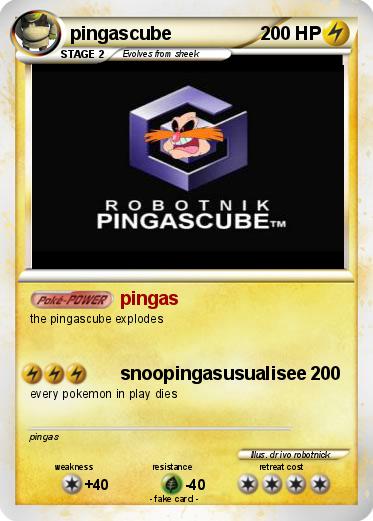 Pokemon pingascube