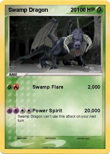 Pokemon Swamp Dragon               20