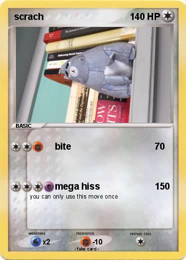 Pokemon scrach
