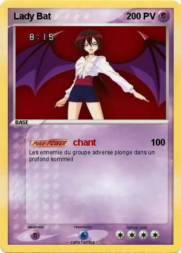 Pokemon Lady Bat