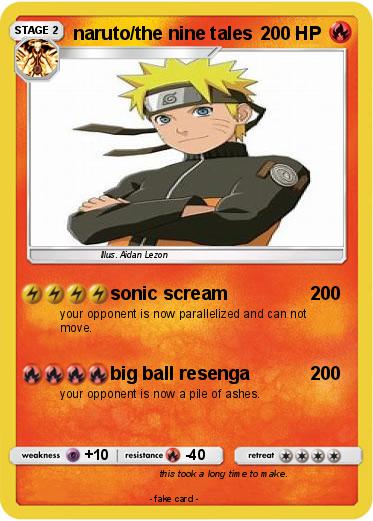 Pokemon naruto/the nine tales