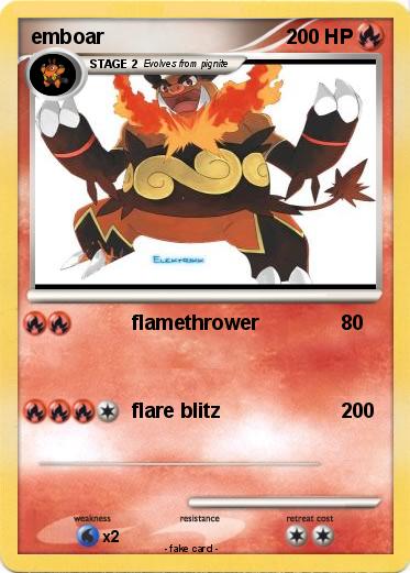 Pokemon emboar