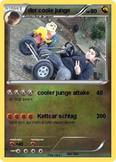 Pokemon der coole junge