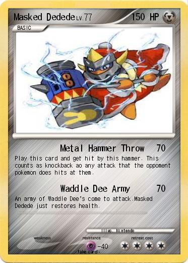 Pokemon Masked Dedede