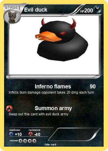 Pokemon Evil duck