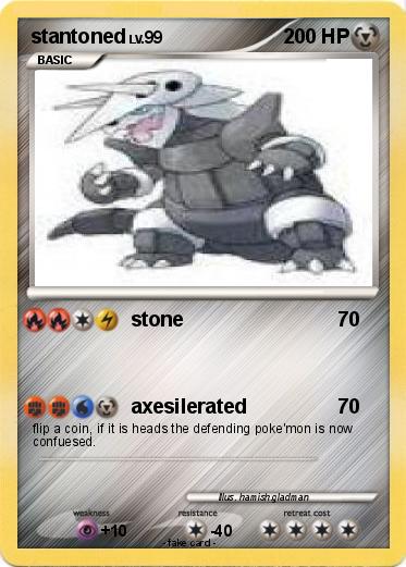 Pokemon stantoned