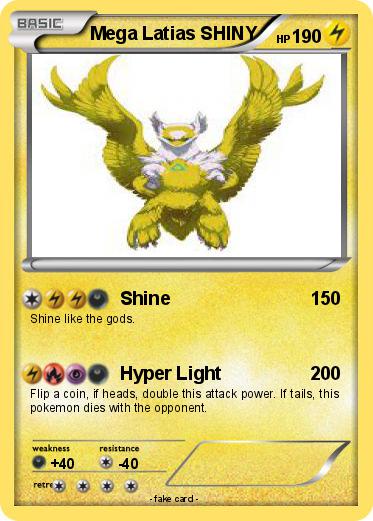 Pokemon Mega Latias SHINY