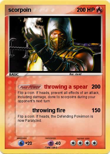 Pokemon scorpoin
