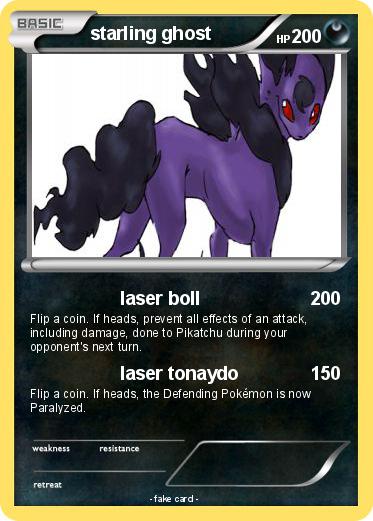 Pokemon starling ghost