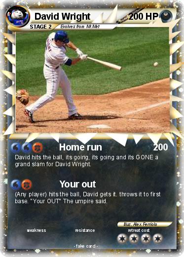 Pokemon David Wright