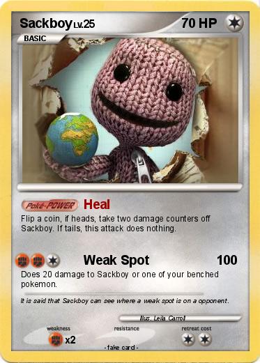 Pokemon Sackboy