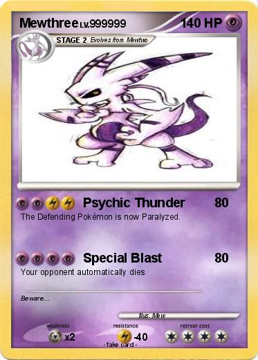 Pokemon Mewthree