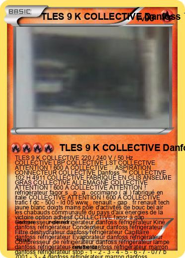 Pokemon TLES 9 K COLLECTIVE Danfoss ™