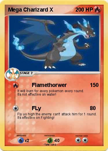 Pokemon Mega Charizard X
