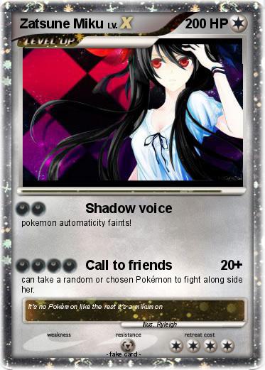 Pokemon Zatsune Miku