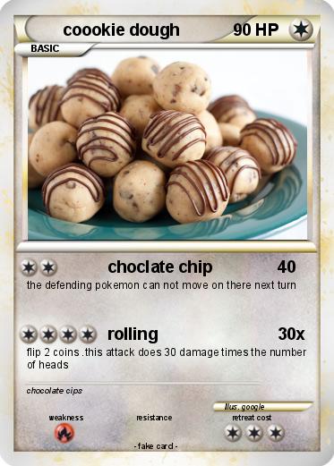 Pokemon coookie dough