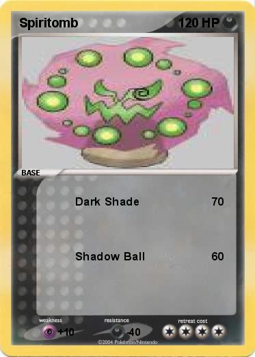 Pokemon Spiritomb