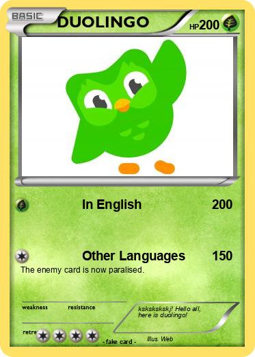 Pokemon DUOLINGO