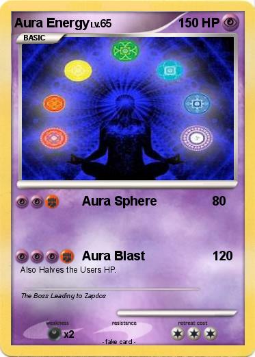 Pokemon Aura Energy
