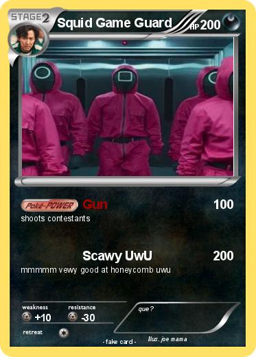 Pokemon Squid Game Guard