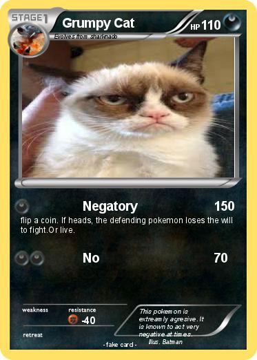 Pokemon Grumpy Cat