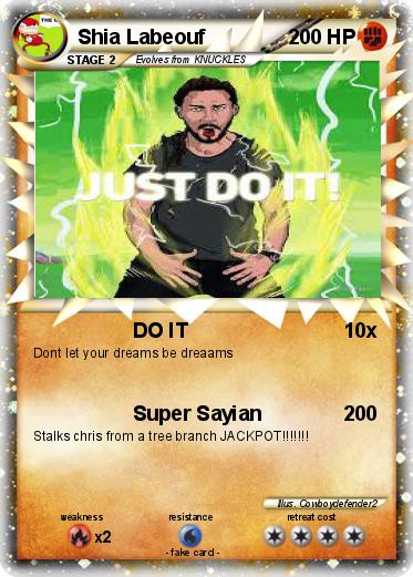 Pokemon Shia Labeouf