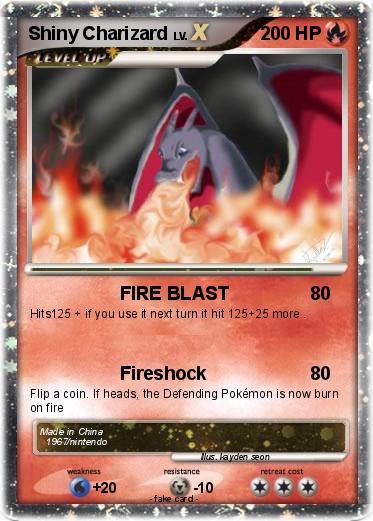 Pokemon Shiny Charizard