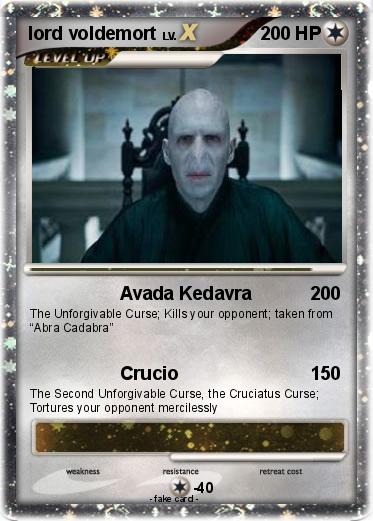 Pokemon lord voldemort