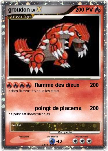Pokemon groudon