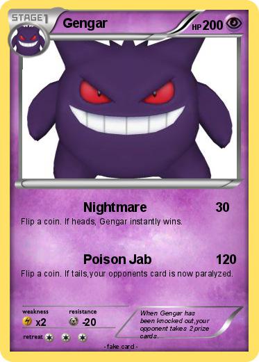 Pokemon Gengar