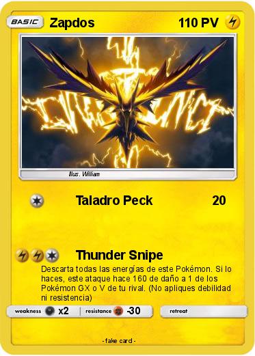Pokemon Zapdos