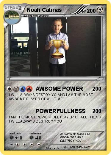 Pokemon Noah Catinas