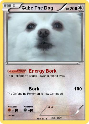 Pokemon Gabe The Dog